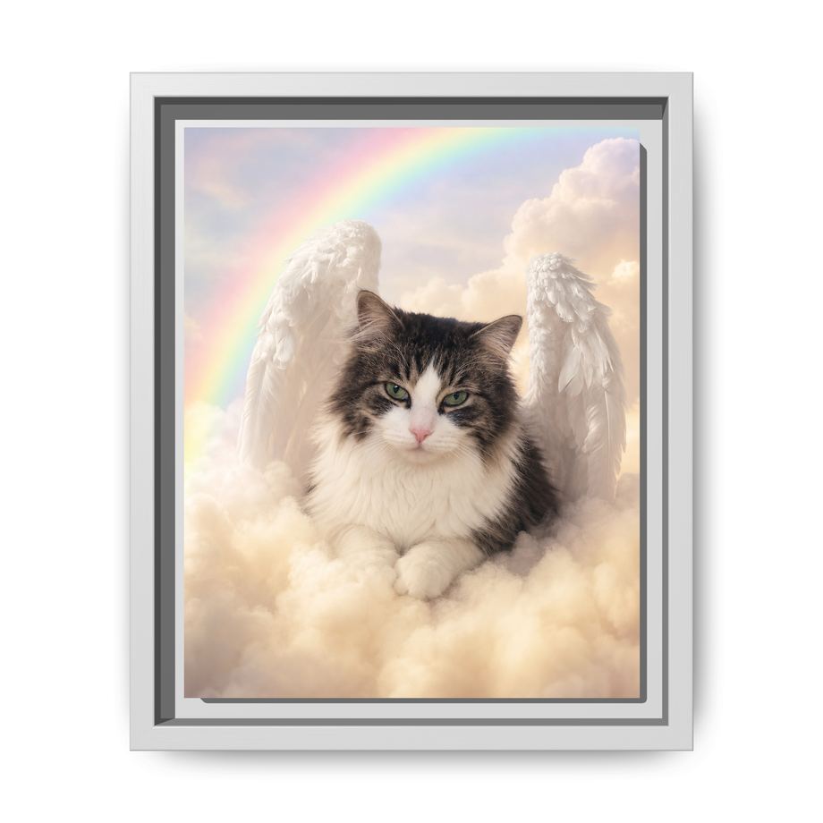 Framed 8x10 White front