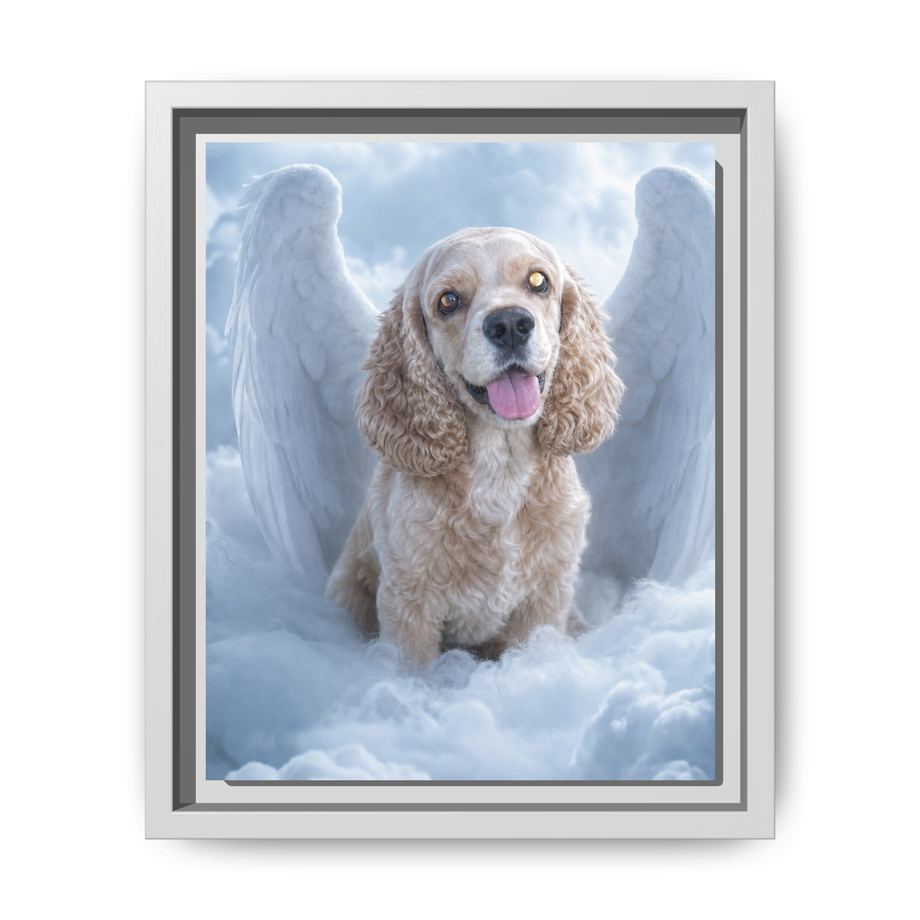 Framed 8x10 White front