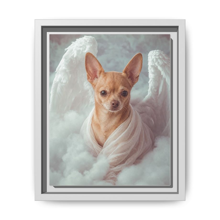 Framed 8x10 White front