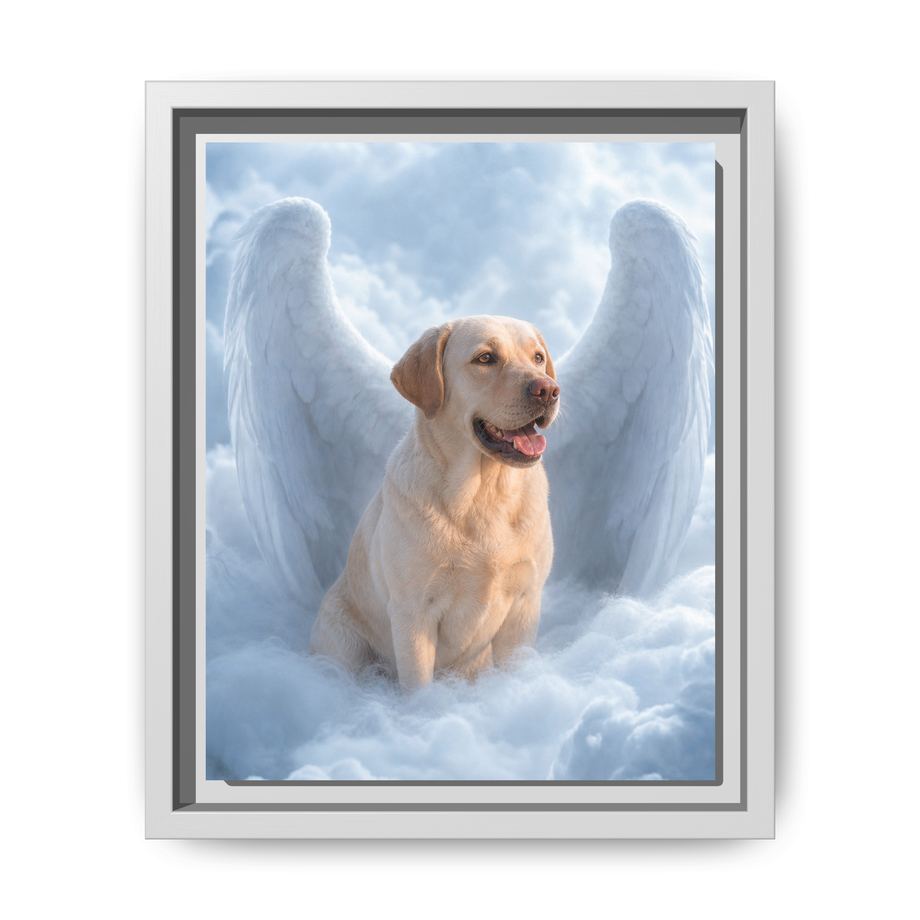 Framed 8x10 White front