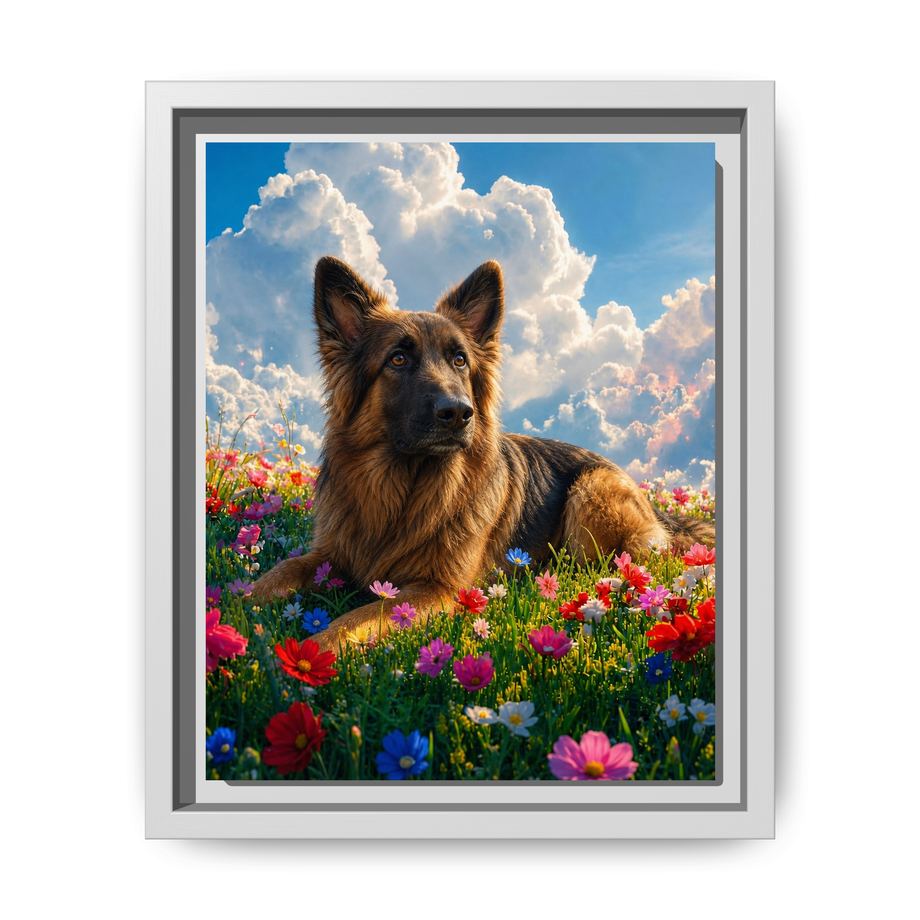 Framed 8x10 White front