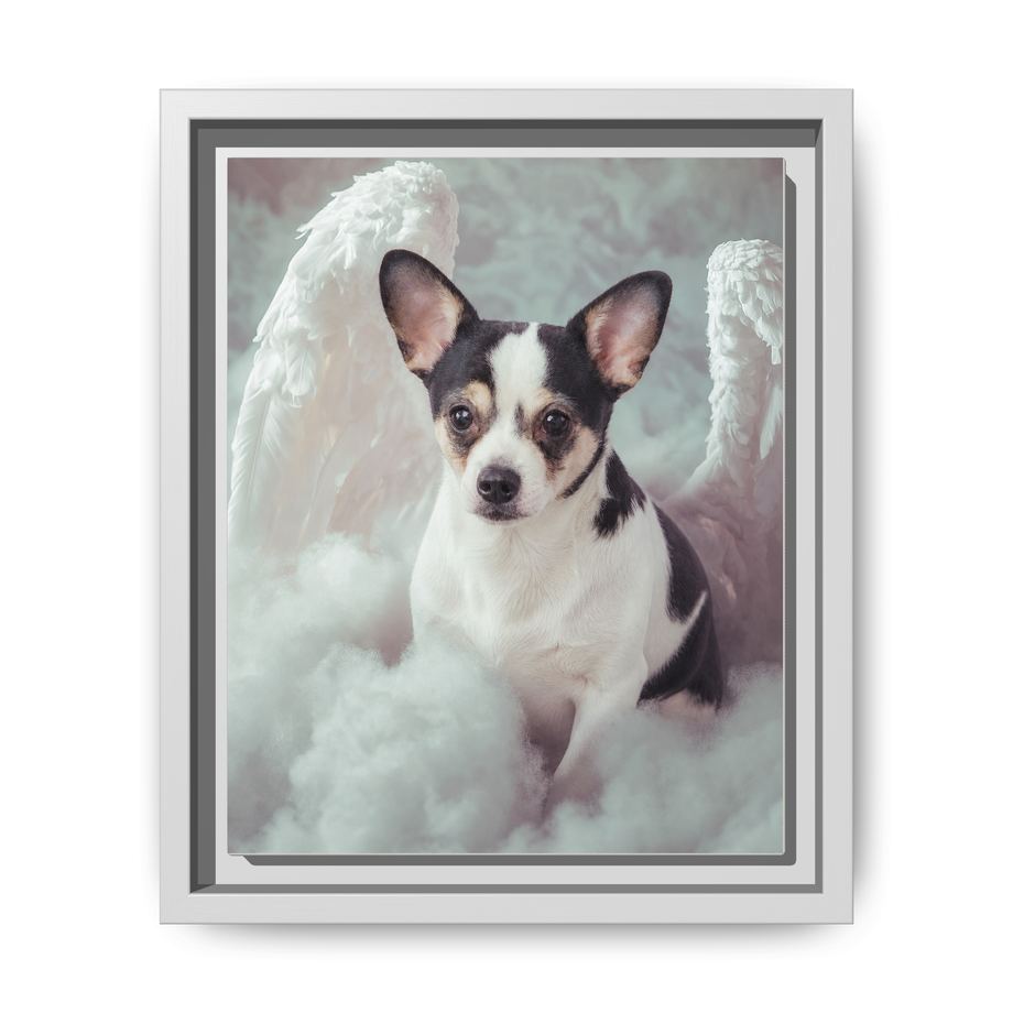 Framed 8x10 White front