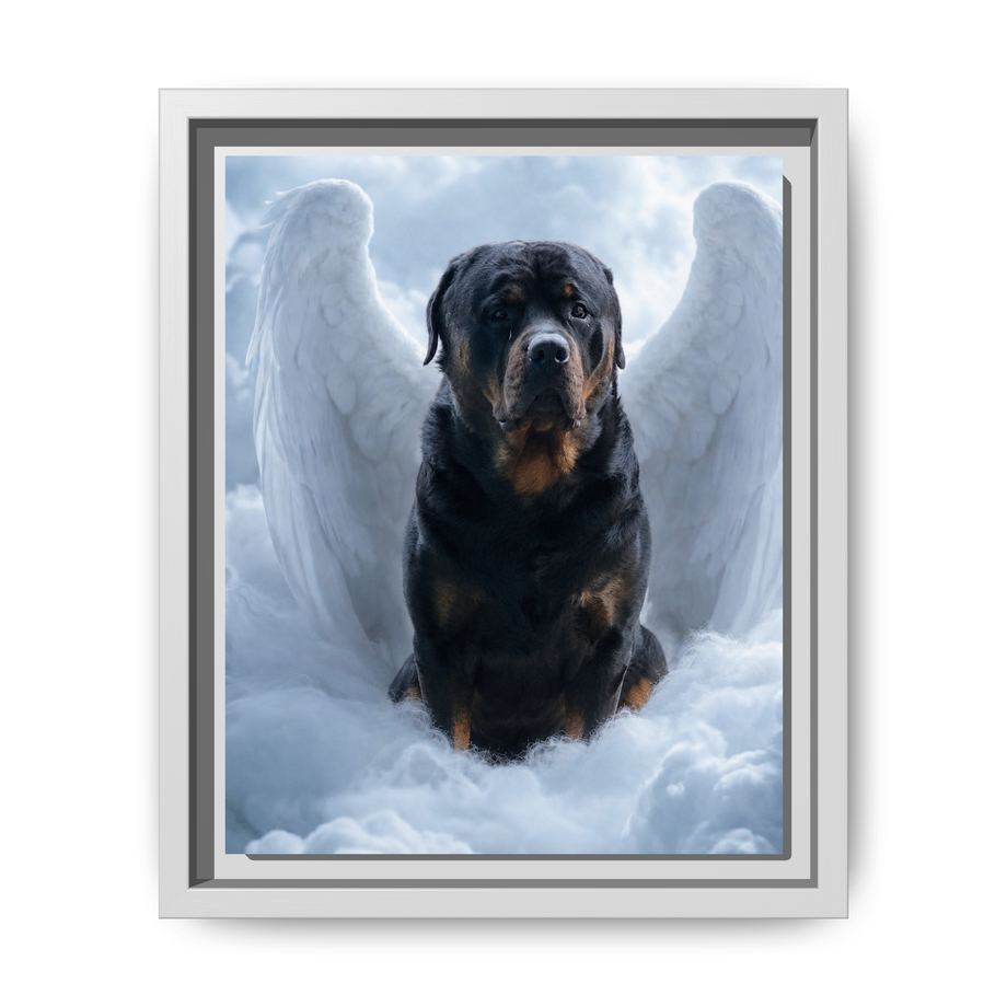 Framed 8x10 White front