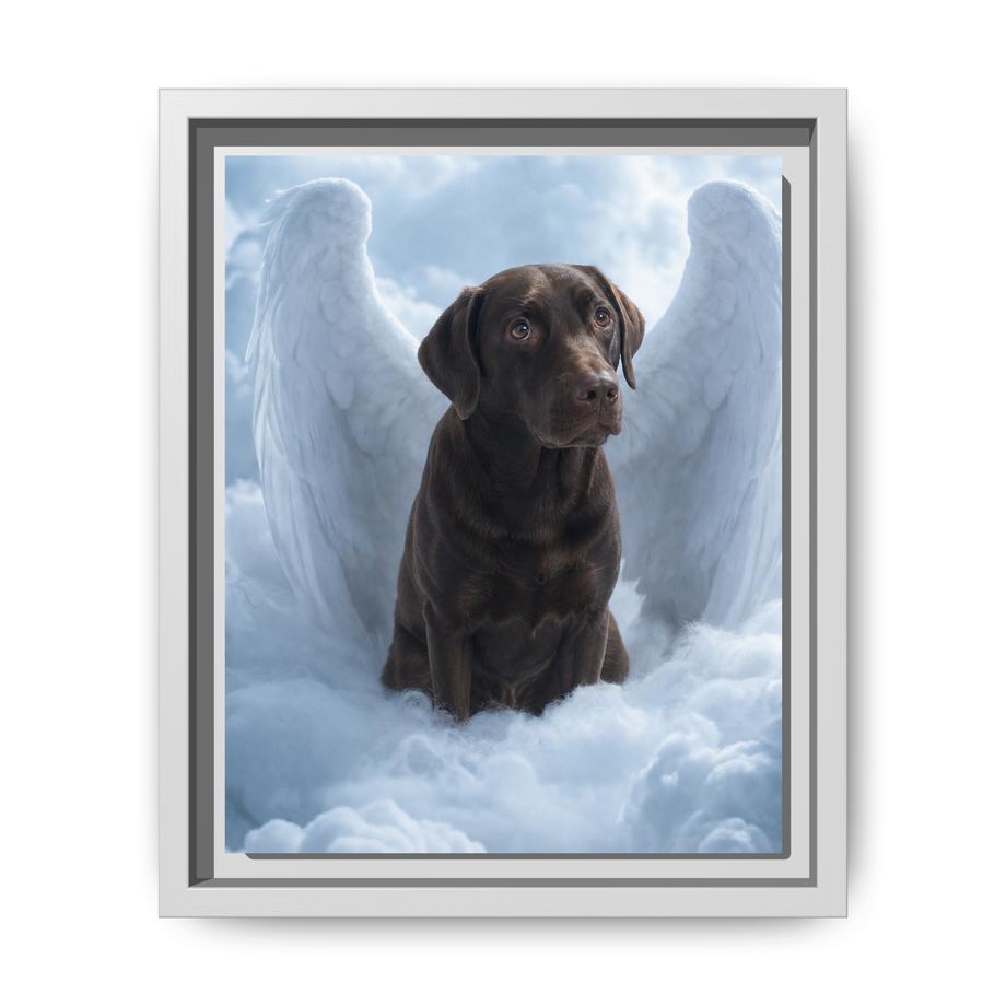 Framed 8x10 White front