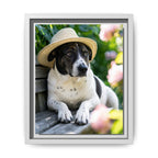 Framed 8x10 White front
