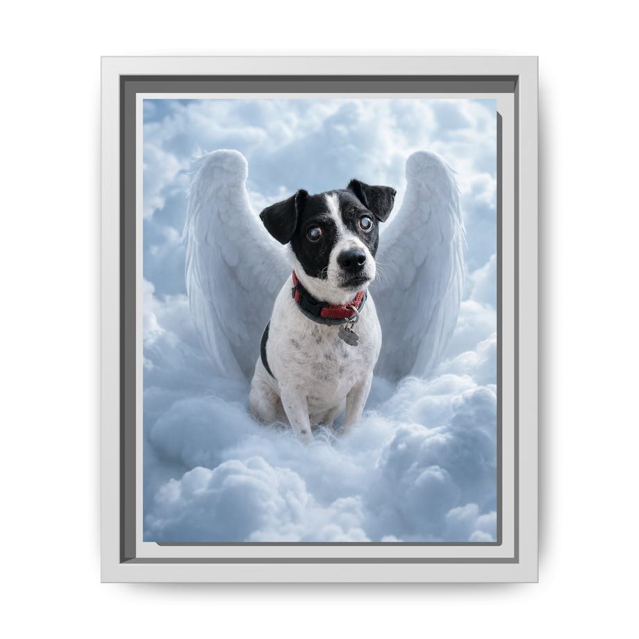 Framed 8x10 White front
