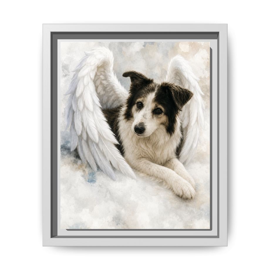 Framed 8x10 White front