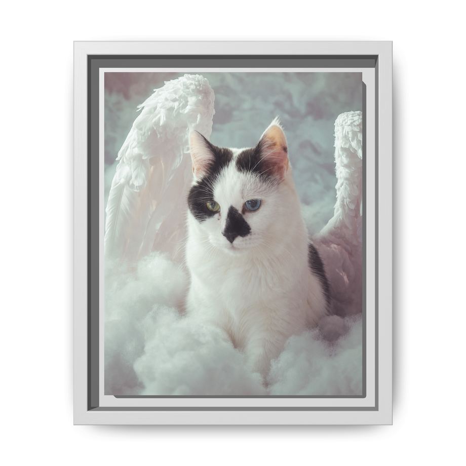 Framed 8x10 White front