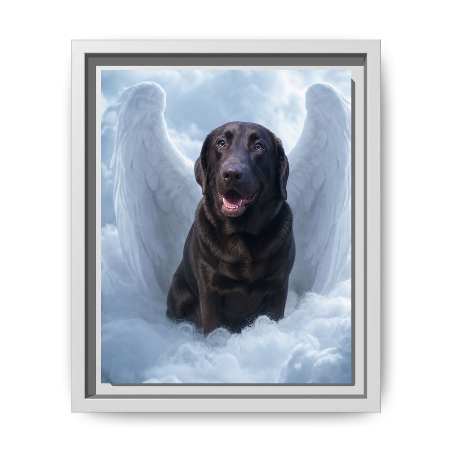 Framed 8x10 White front
