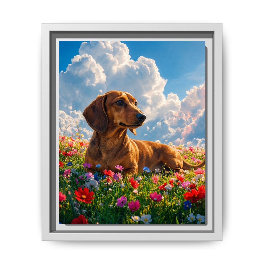 Framed 8x10 White front