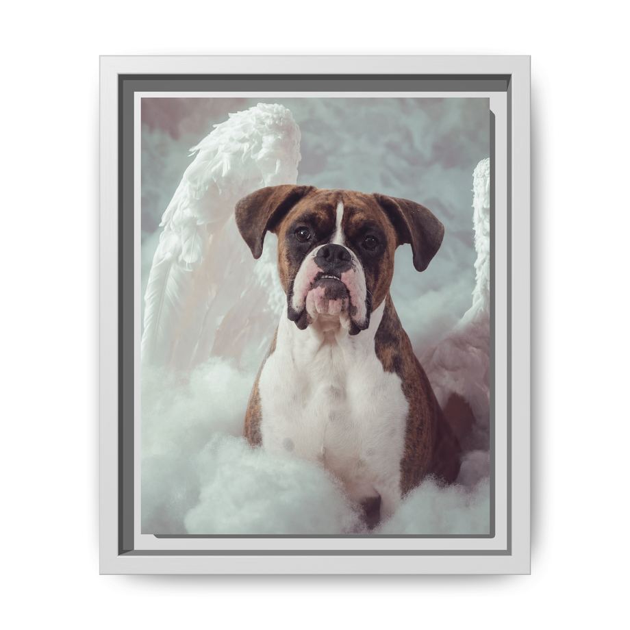 Framed 8x10 White front