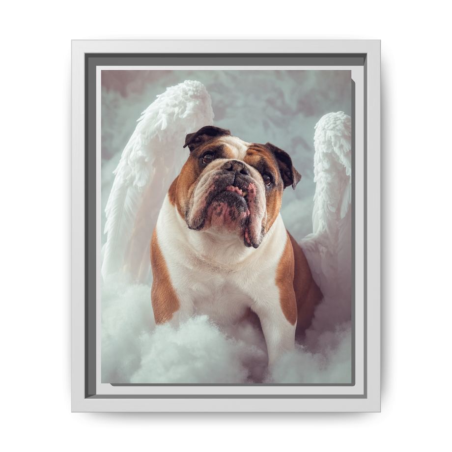 Framed 8x10 White front