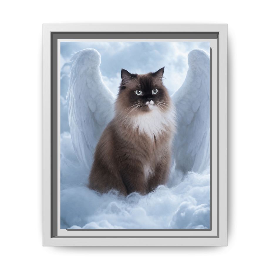 Framed 8x10 White front