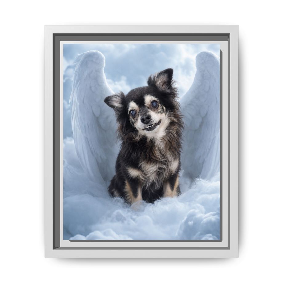 Framed 8x10 White front