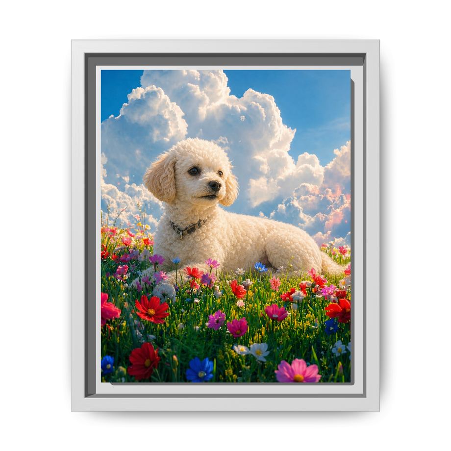 Framed 8x10 White front