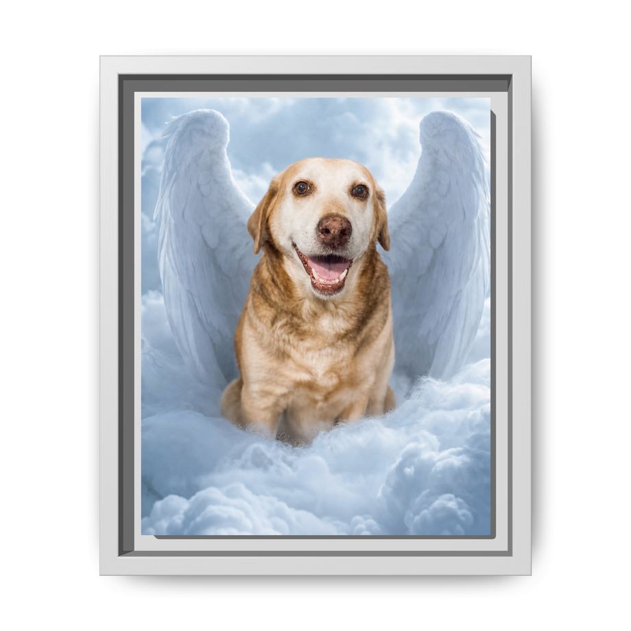 Framed 8x10 White front