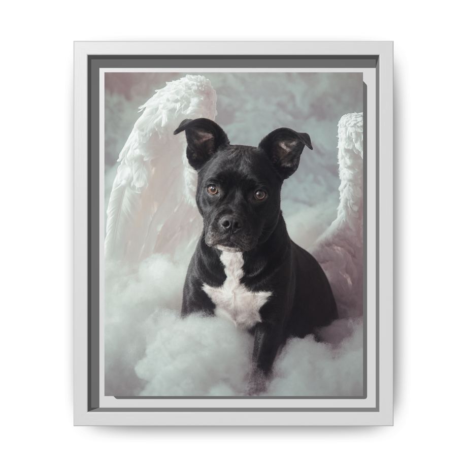 Framed 8x10 White front