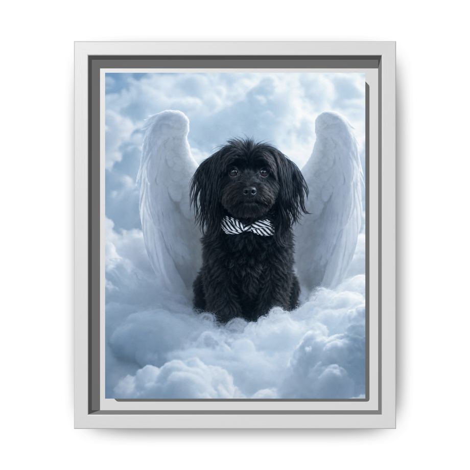 Framed 8x10 White front