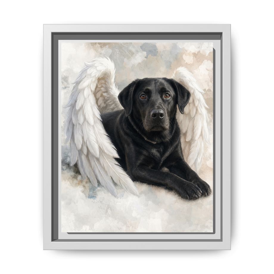 Framed 8x10 White front