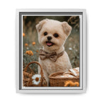Framed 8x10 White front