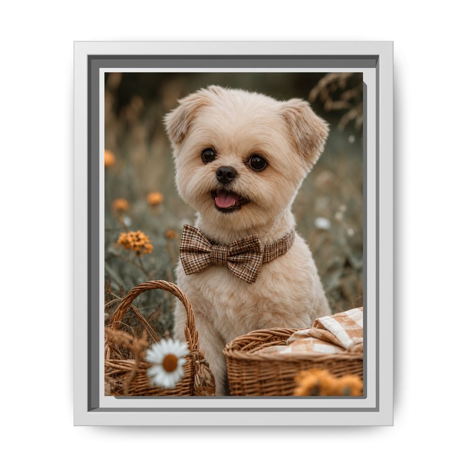 Framed 8x10 White front