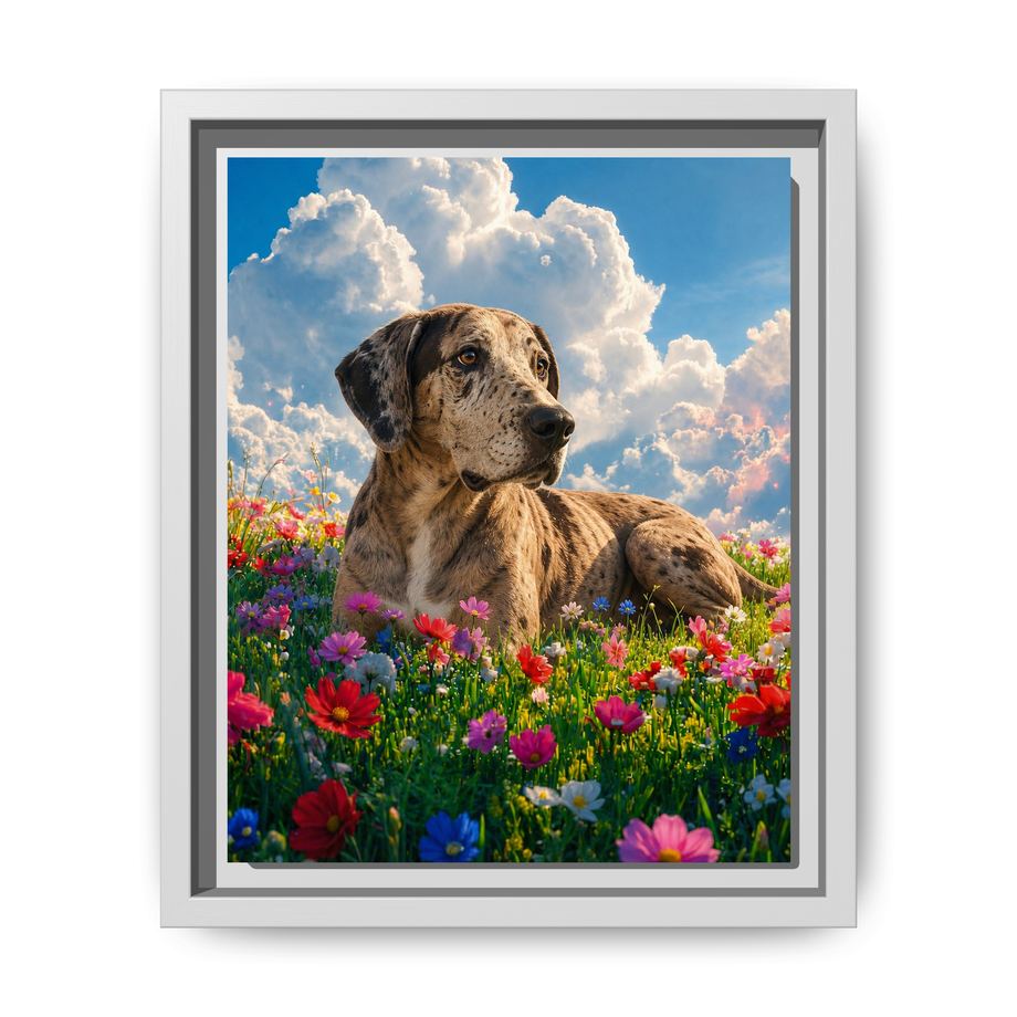 Framed 8x10 White front