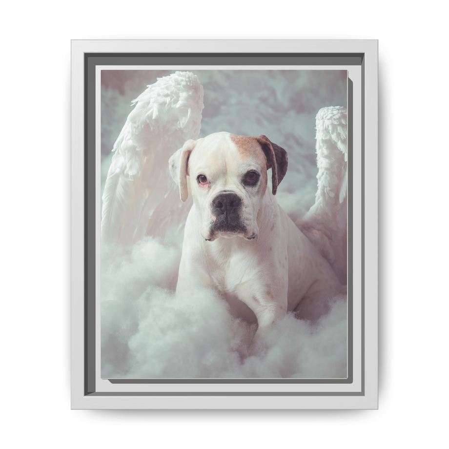 Framed 8x10 White front