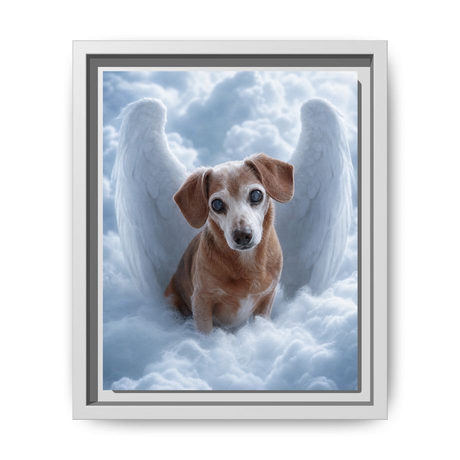 Framed 8x10 White front