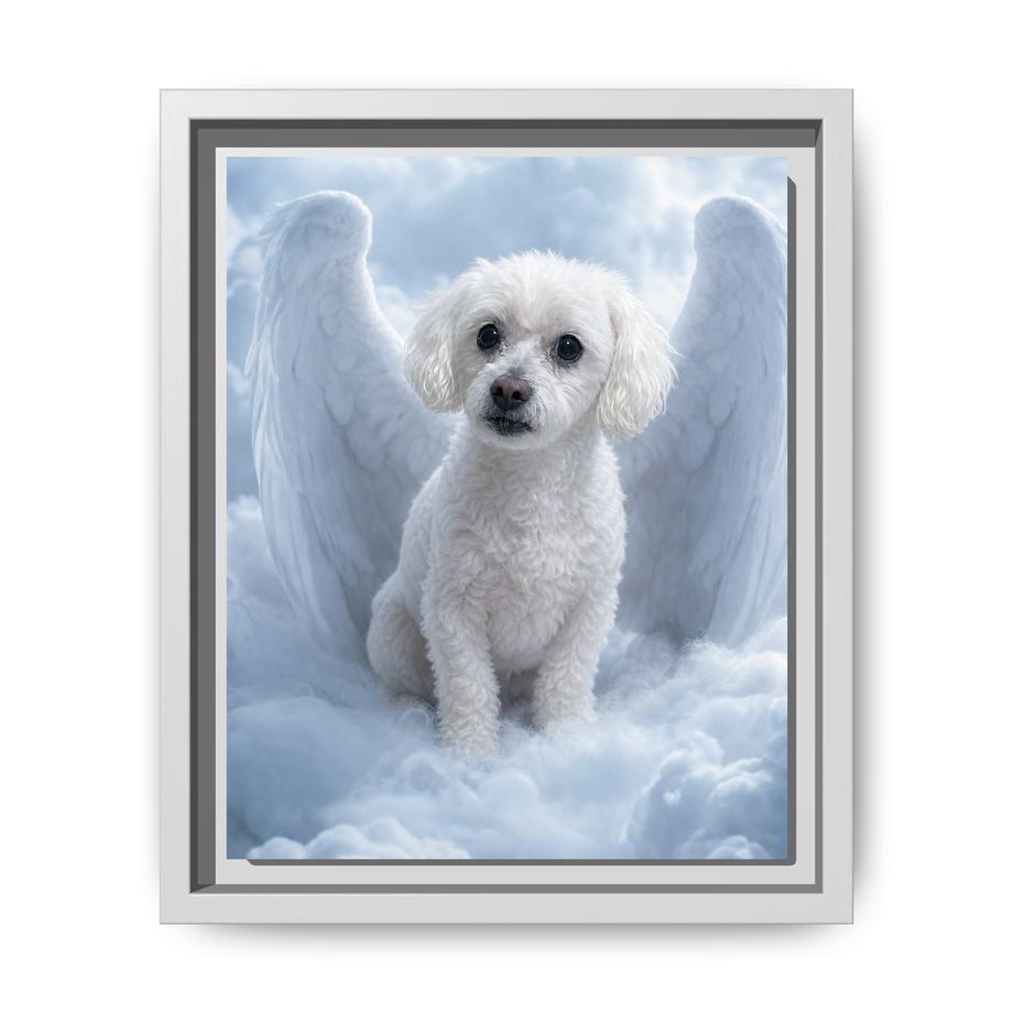 Framed 8x10 White front