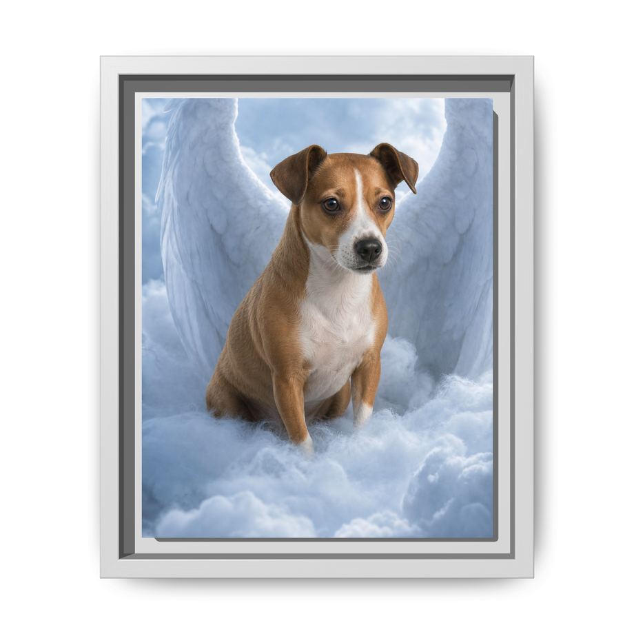 Framed 8x10 White front