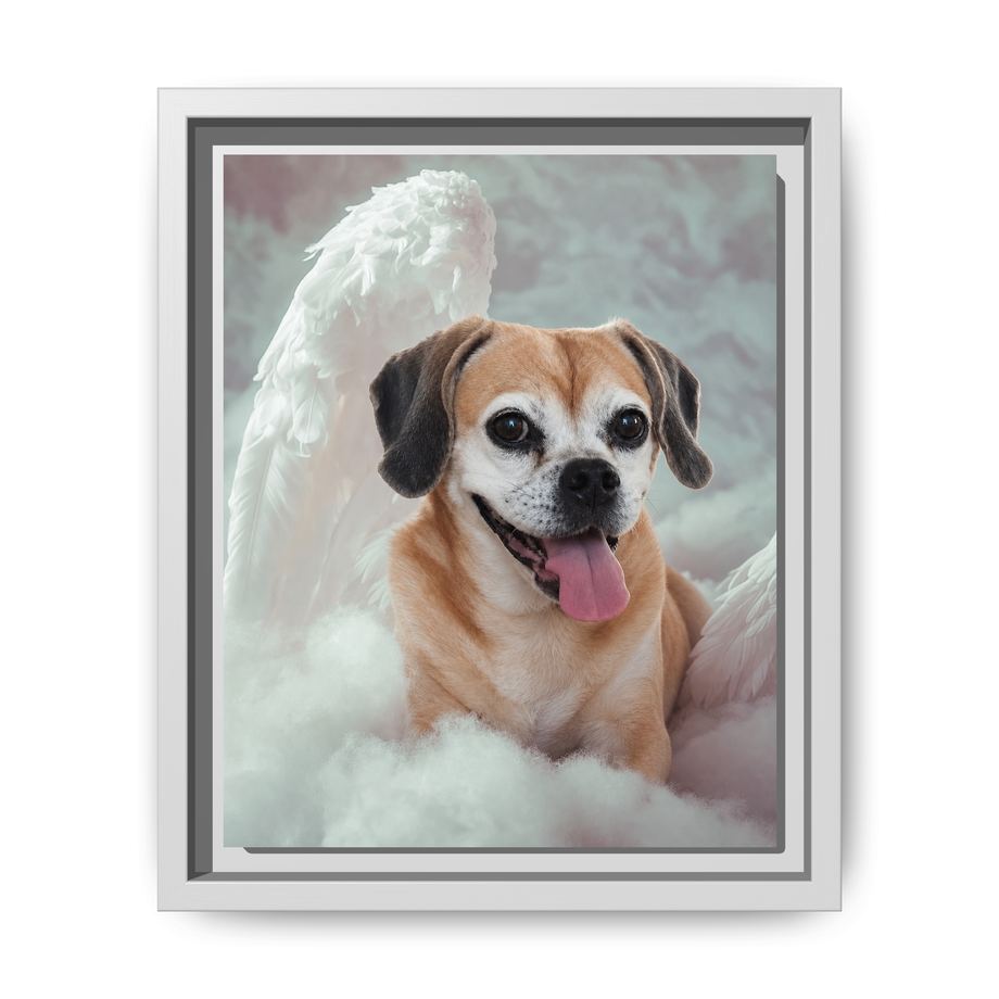 Framed 8x10 White front
