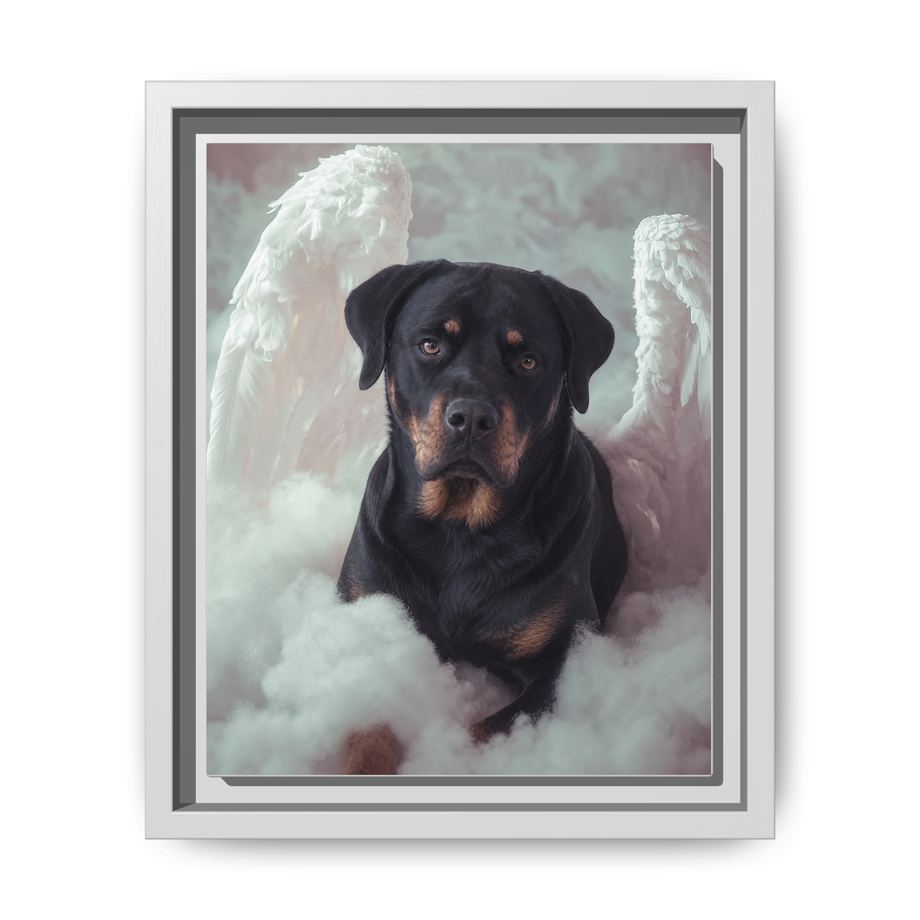 Framed 8x10 White front