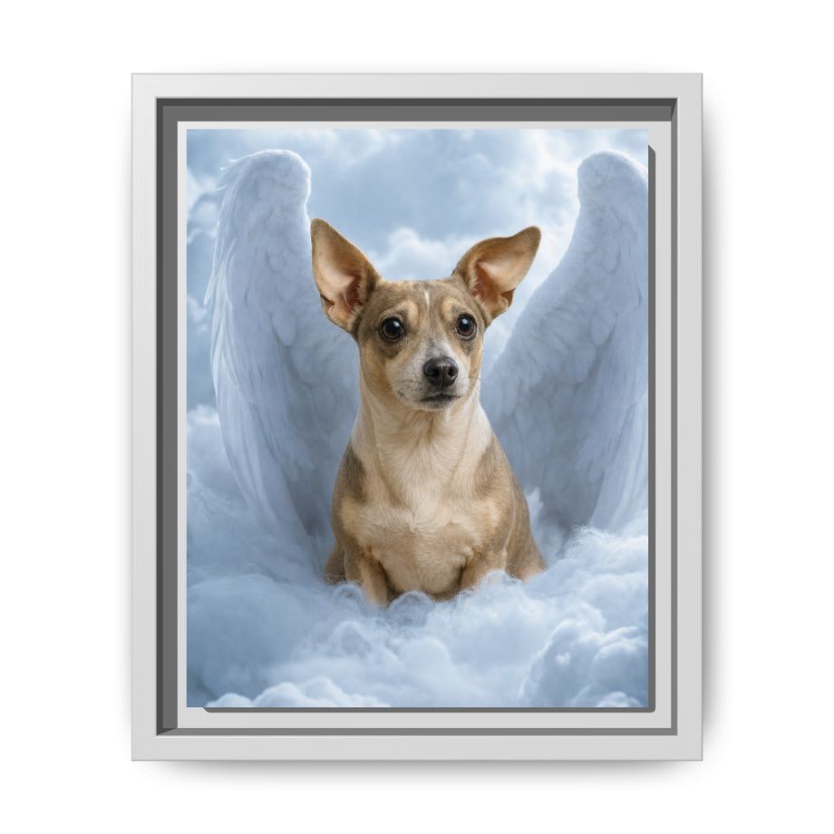 Framed 8x10 White front