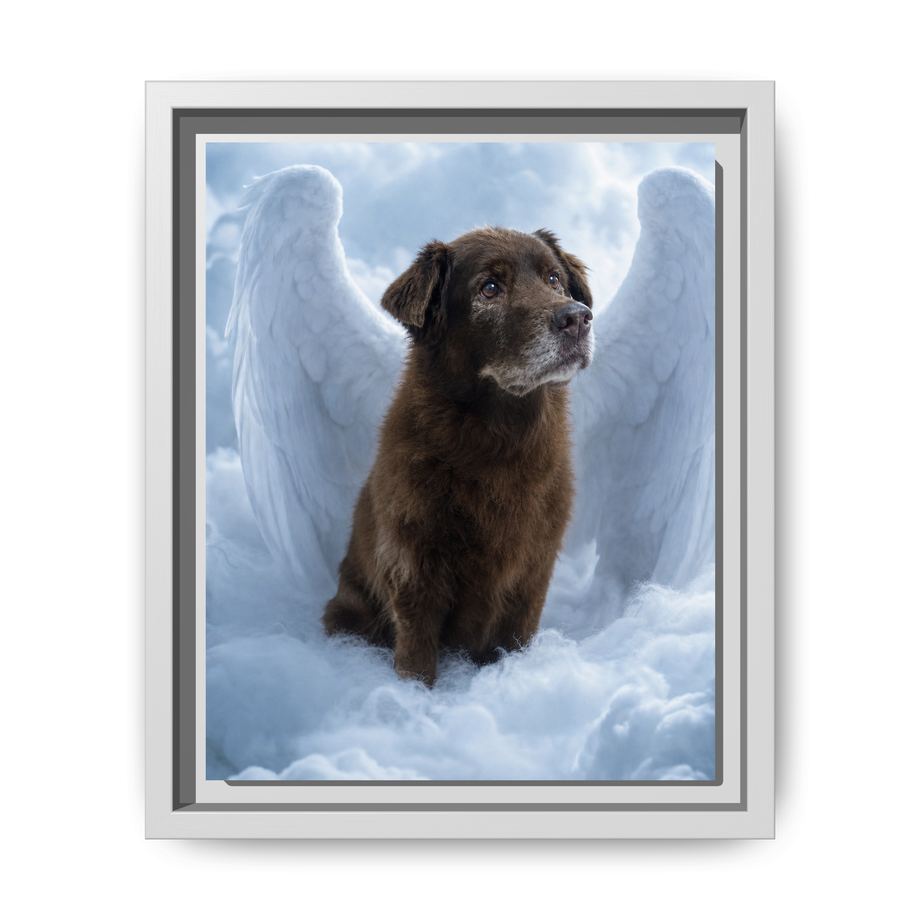 Framed 8x10 White front