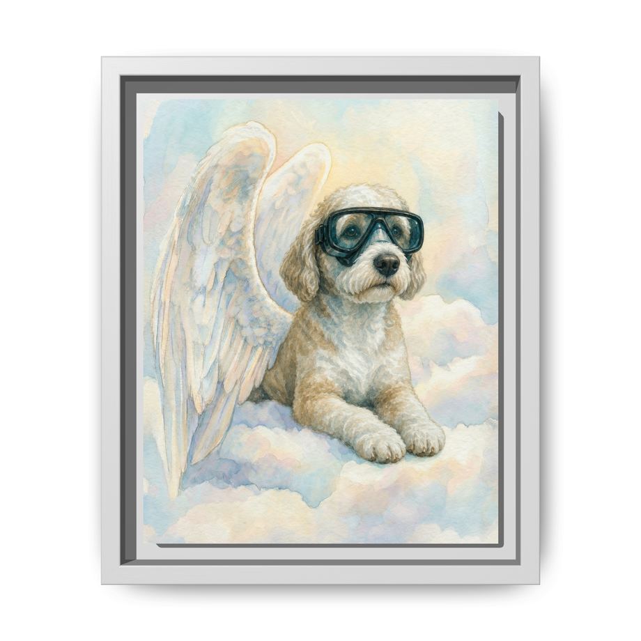 Framed 8x10 White front