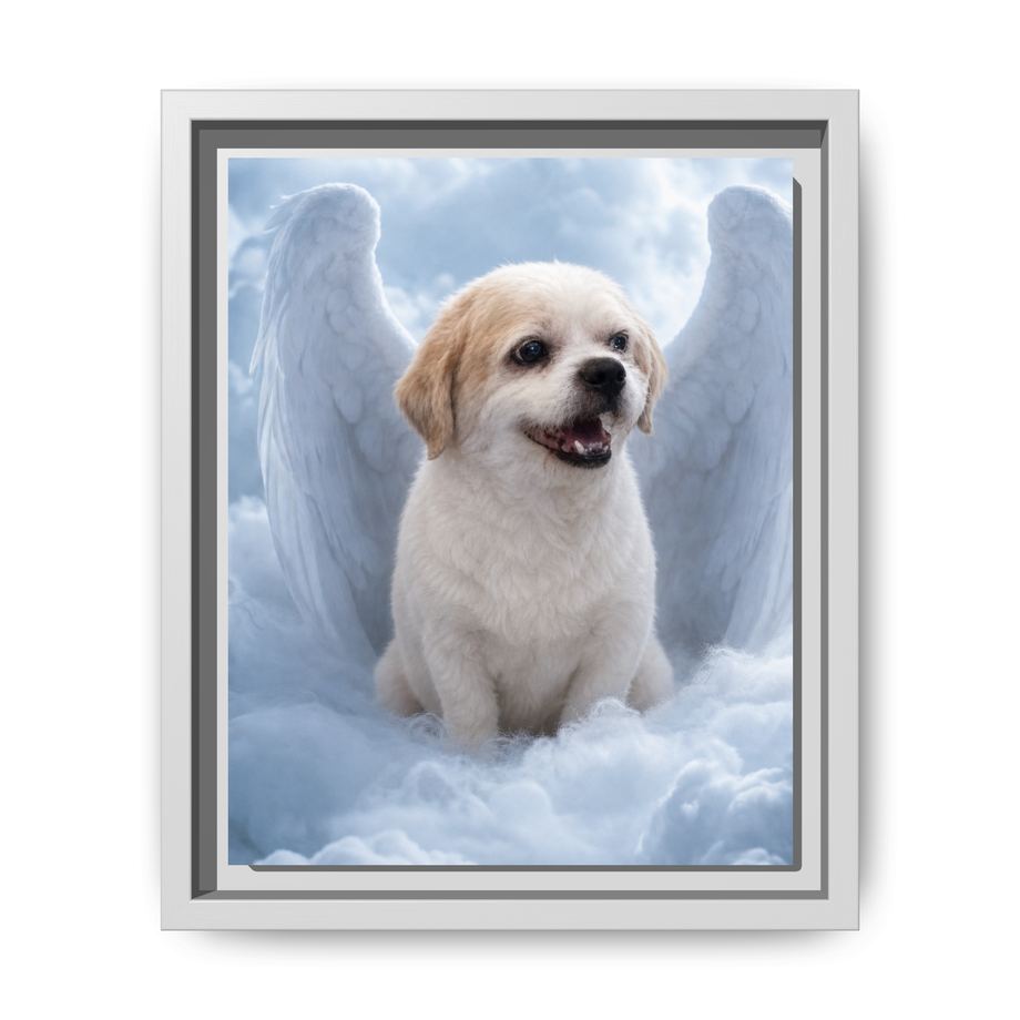 Framed 8x10 White front