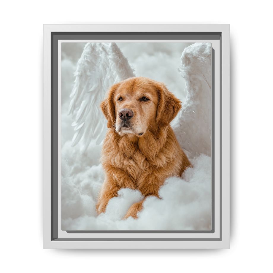 Framed 8x10 White front