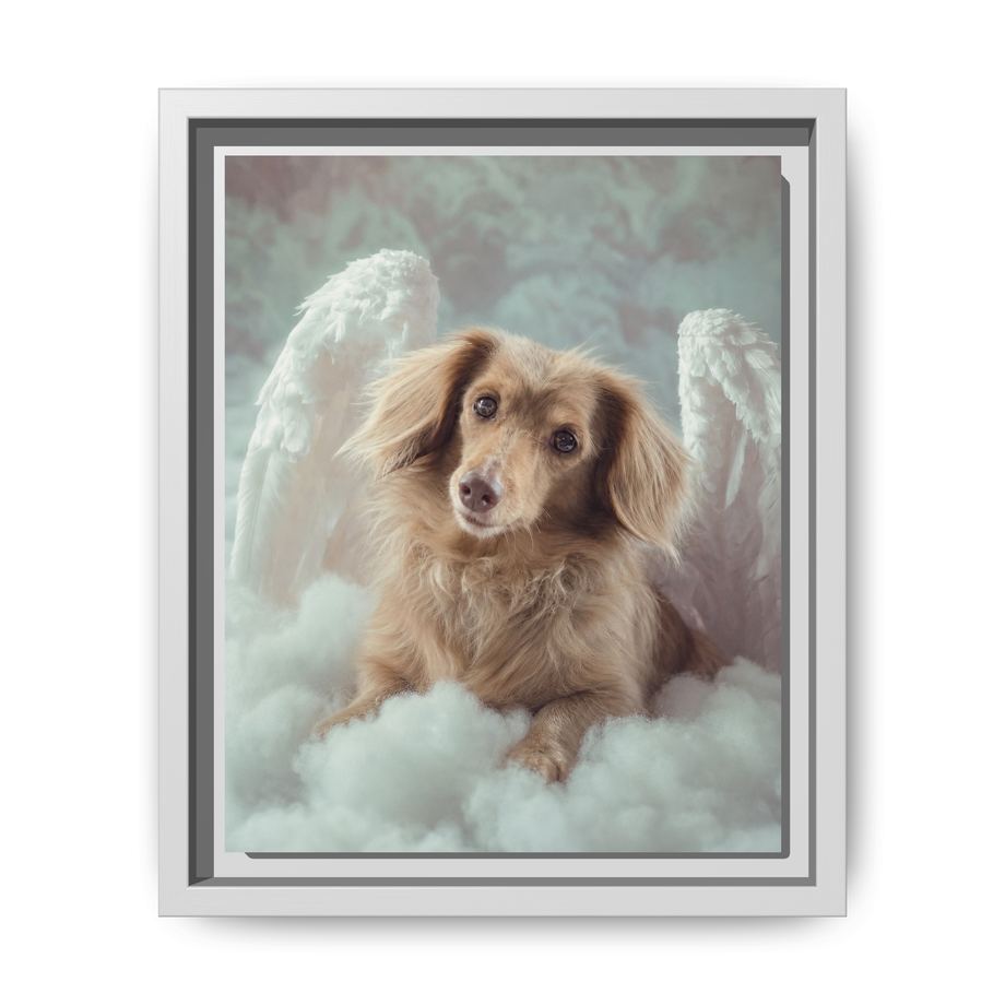 Framed 8x10 White front