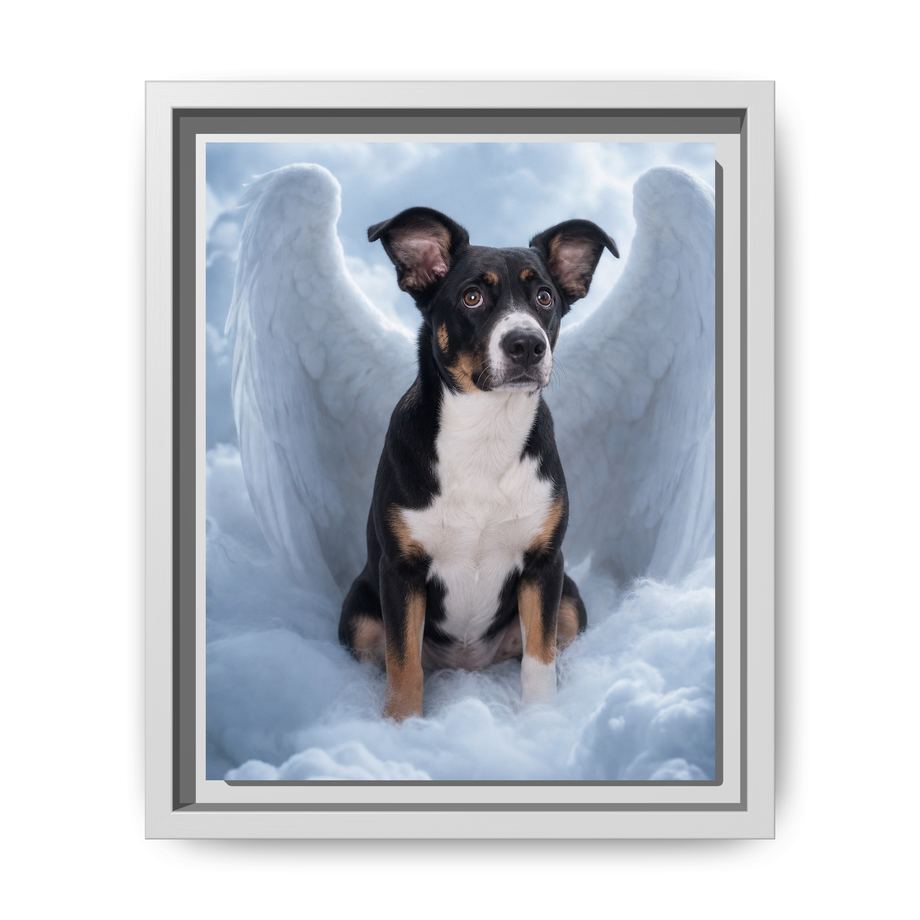 Framed 8x10 White front