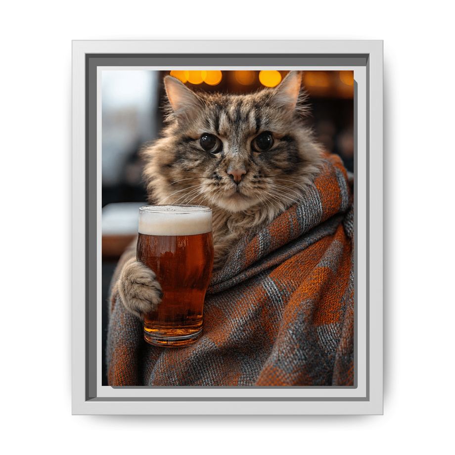 Framed 8x10 White front