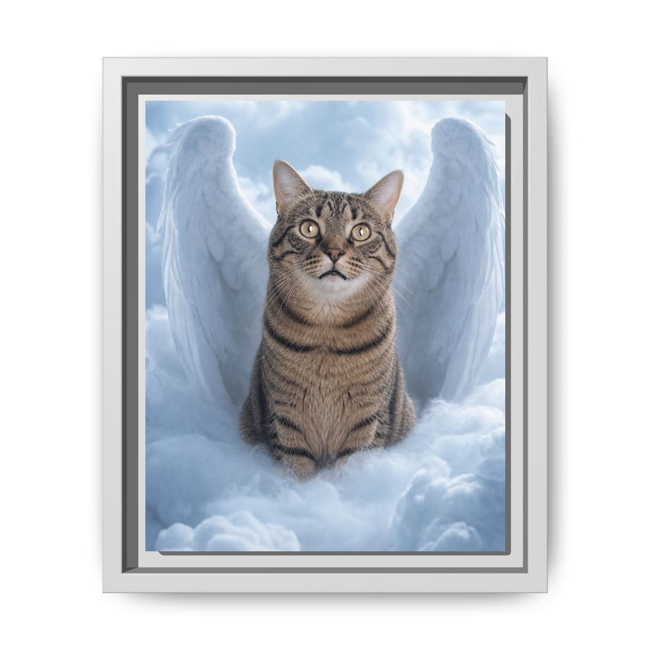 Framed 8x10 White front