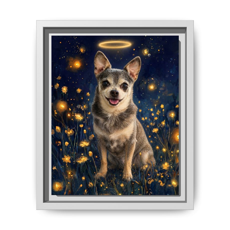 Framed 8x10 White front