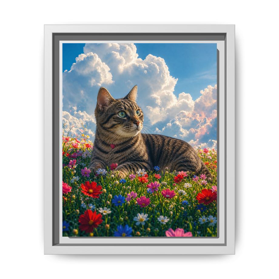 Framed 8x10 White front