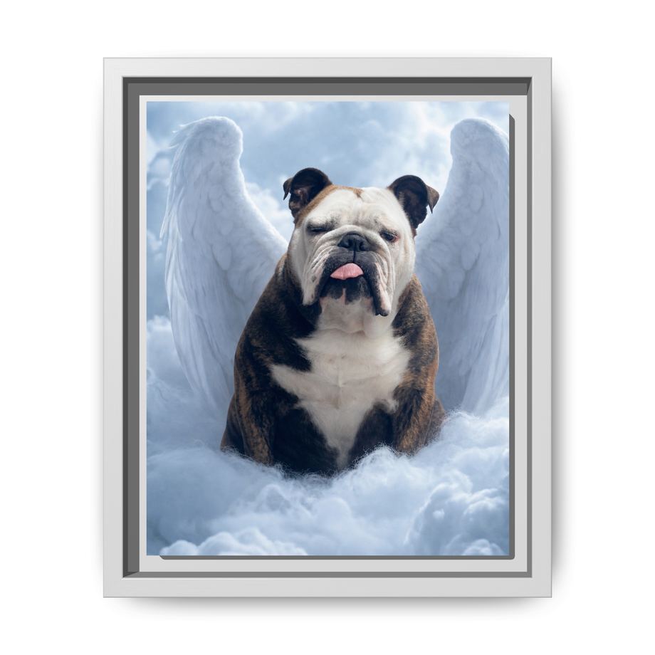 Framed 8x10 White front