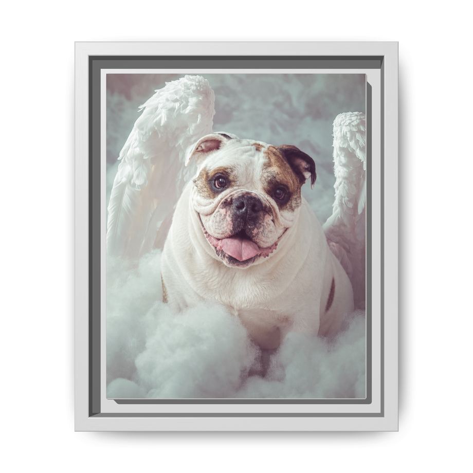Framed 8x10 White front
