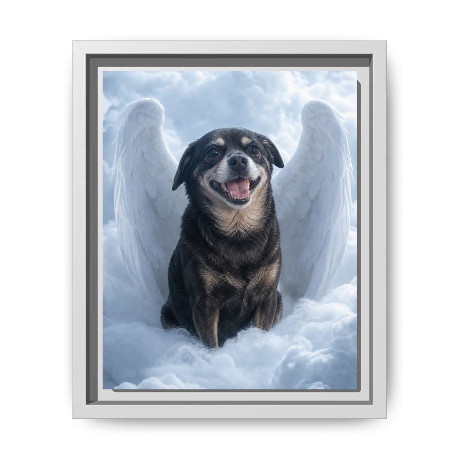 Framed 8x10 White front