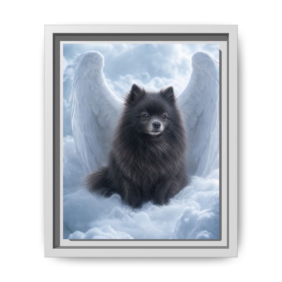 Framed 8x10 White front