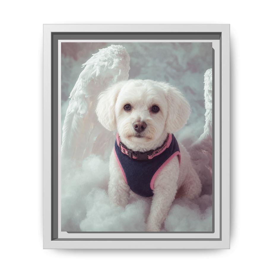 Framed 8x10 White front