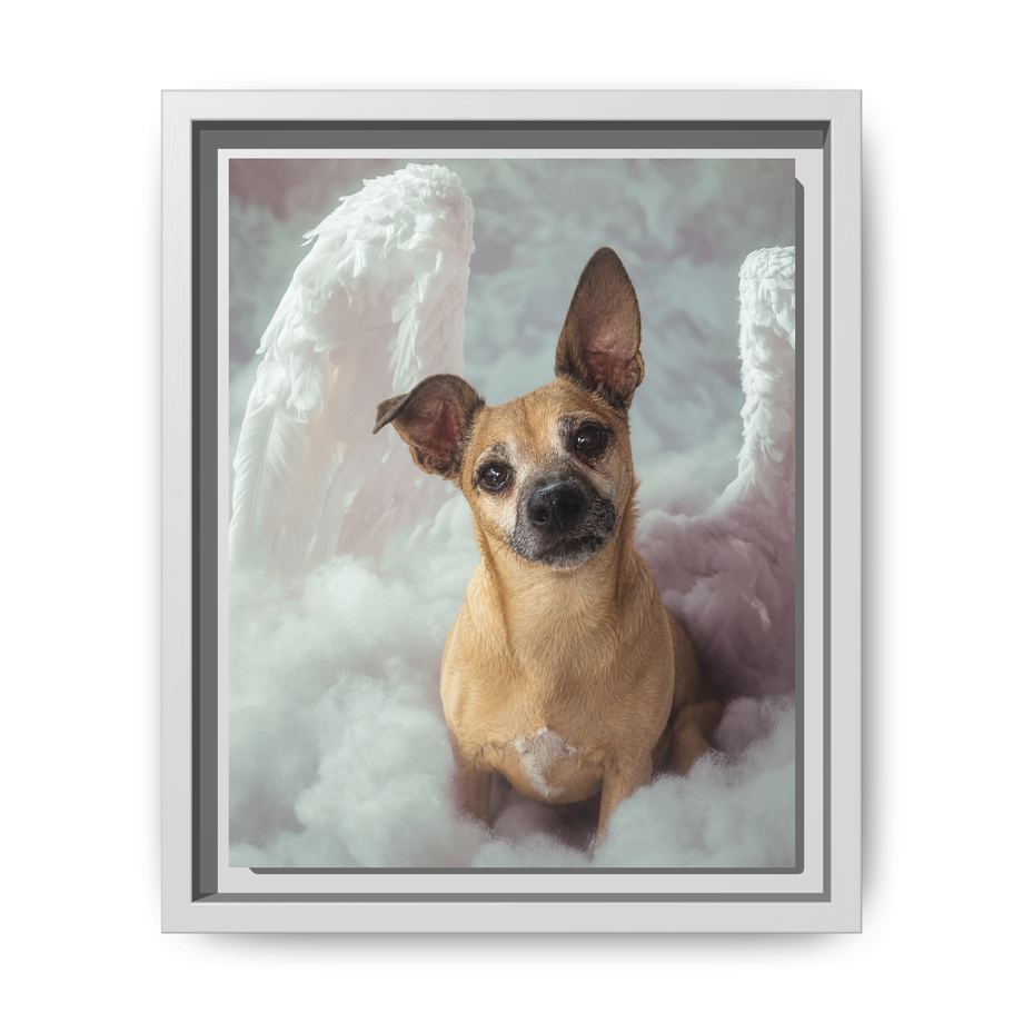 Framed 8x10 White front