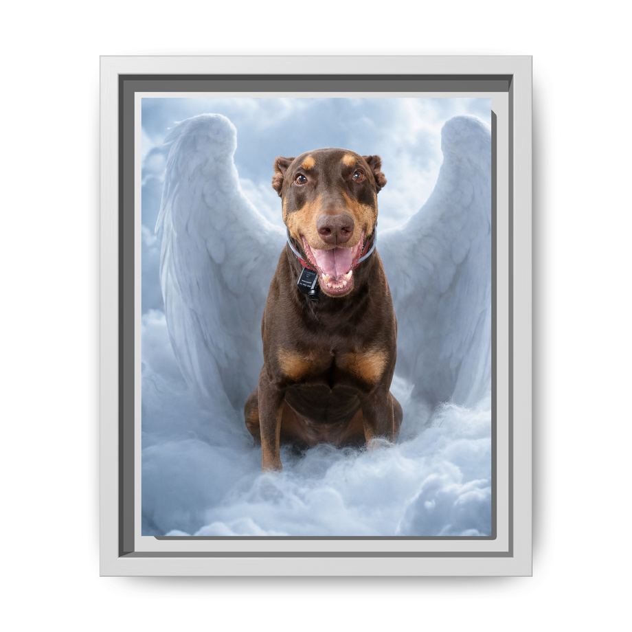 Framed 8x10 White front